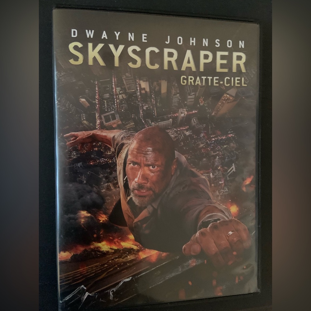 Skyscraper Movie DVD